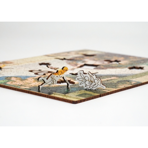 Drewniane puzzle A4 Michał Anioł 